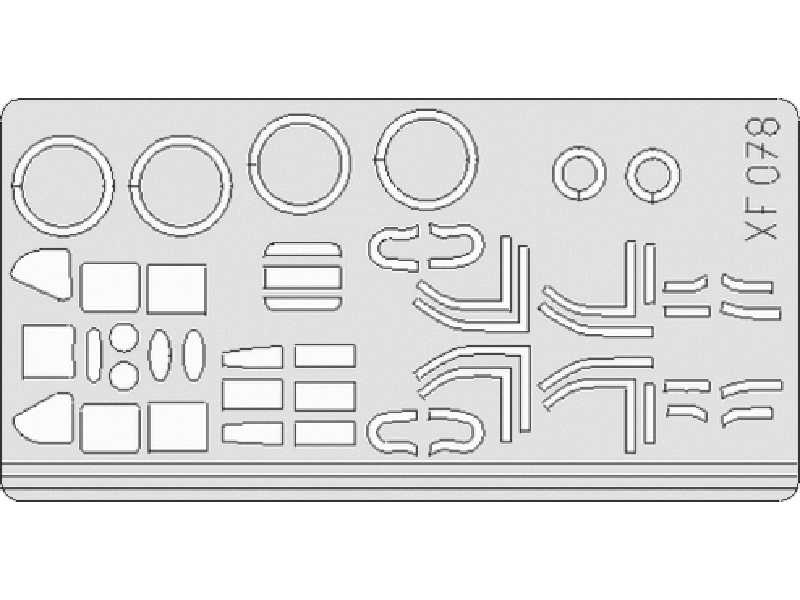 A-20 Havoc 1/48 - Amt/Ertl - maski - zdjęcie 1 A-20 Havoc 1/48 - Amt/Ertl - maski - zdjęcie 1