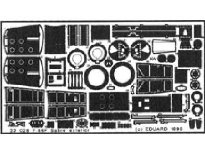  F-86F exterior 1/32 - Hasegawa - blaszki - zdjęcie 1