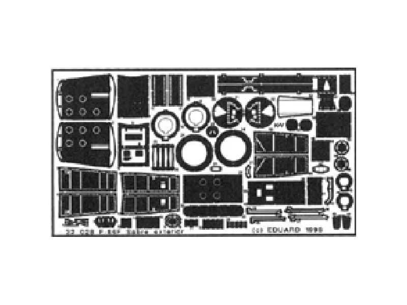 F-86F exterior 1/32 - Hasegawa - blaszki - zdjęcie 1 F-86F exterior 1/32 - Hasegawa - blaszki - zdjęcie 1