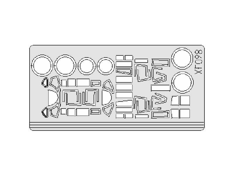  P-61 Black Widow 1/48 - Monogram - maski - zdjęcie 1