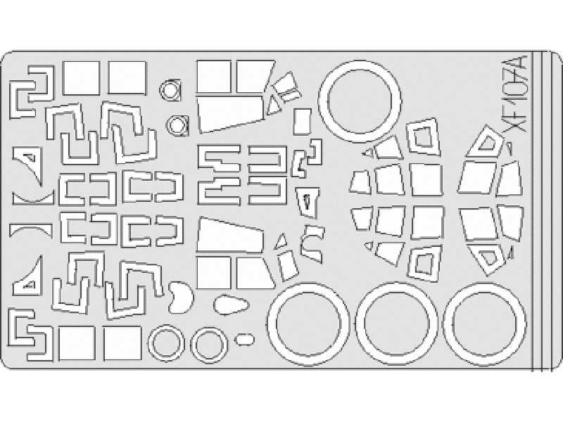Ju 88A-4 1/48 - Monogram - maski - zdjęcie 1 Ju 88A-4 1/48 - Monogram - maski - zdjęcie 1