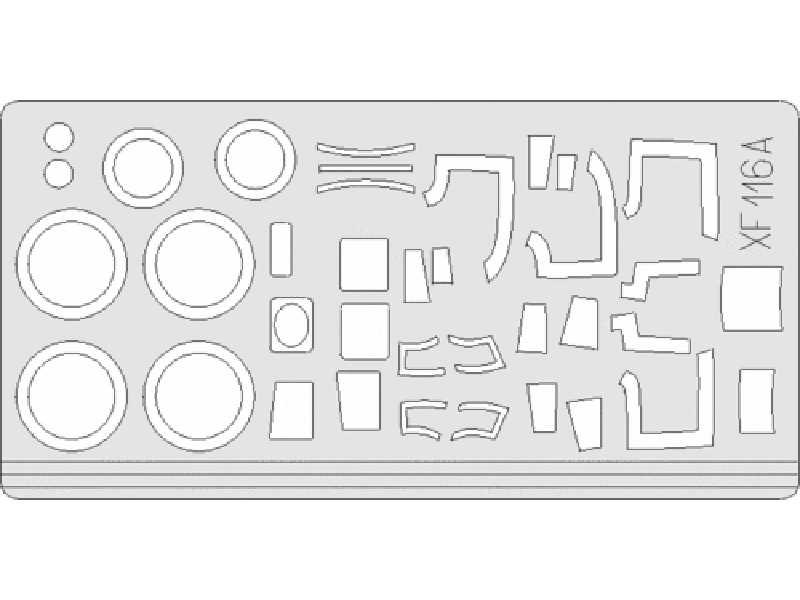  B-26 Marauder 1/48 - Monogram - maski - zdjęcie 1