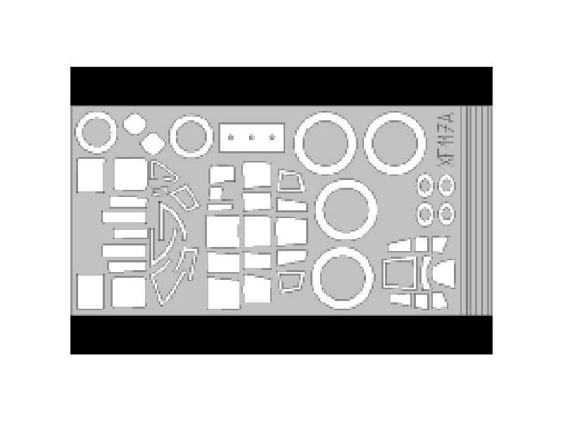 B-25J Mitchell 1/48 - Monogram - maski - zdjęcie 1 B-25J Mitchell 1/48 - Monogram - maski - zdjęcie 1