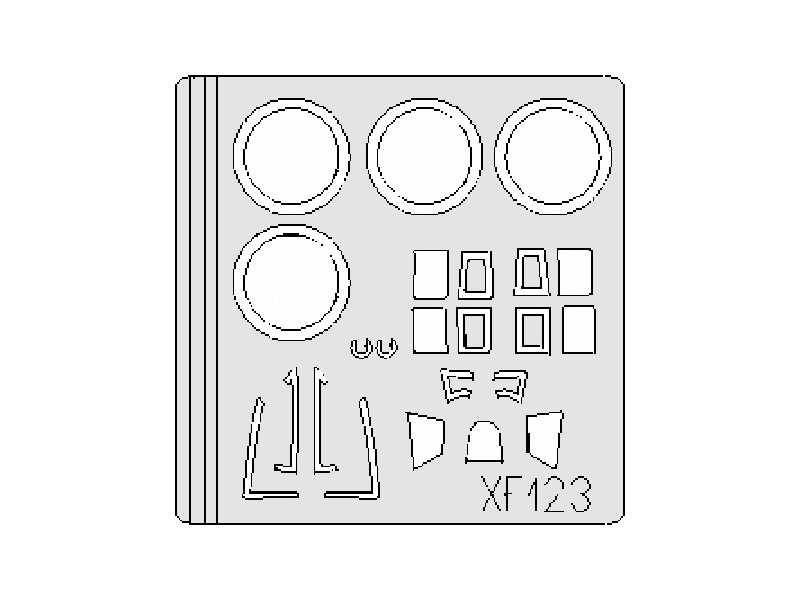N1K Kyofu/ Rex 1/48 - Tamiya - maski - zdjęcie 1 N1K Kyofu/ Rex 1/48 - Tamiya - maski - zdjęcie 1