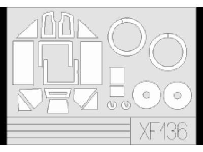  Bf 109B/ C/D 1/48 - Academy Minicraft - maski - zdjęcie 1