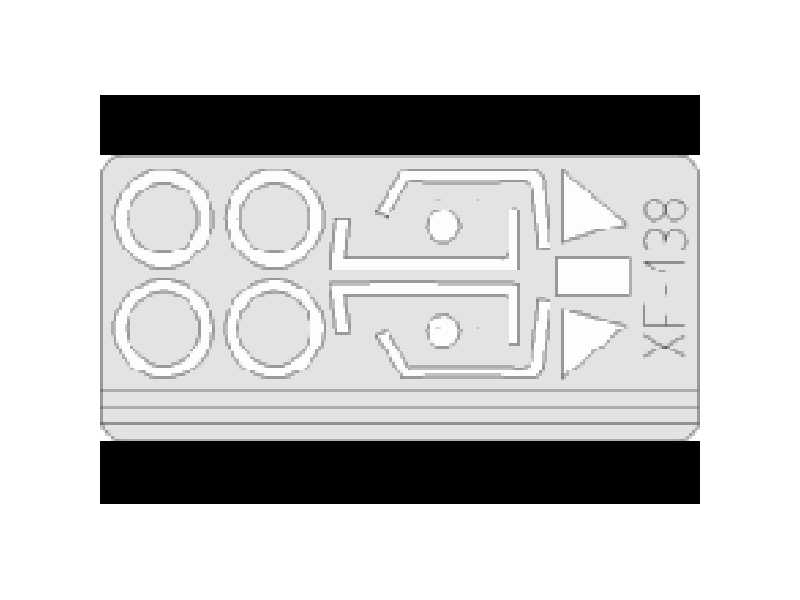 Ta 152 1/48 - Italeri - maski - zdjęcie 1 Ta 152 1/48 - Italeri - maski - zdjęcie 1