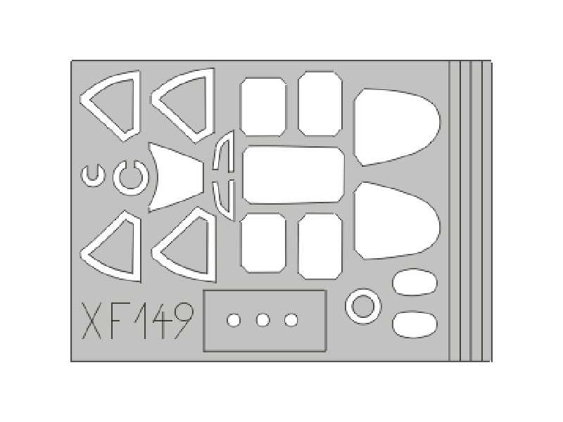 P-51A Apache 1/48 - Accurate Miniatures - maski - zdjęcie 1 P-51A Apache 1/48 - Accurate Miniatures - maski - zdjęcie 1