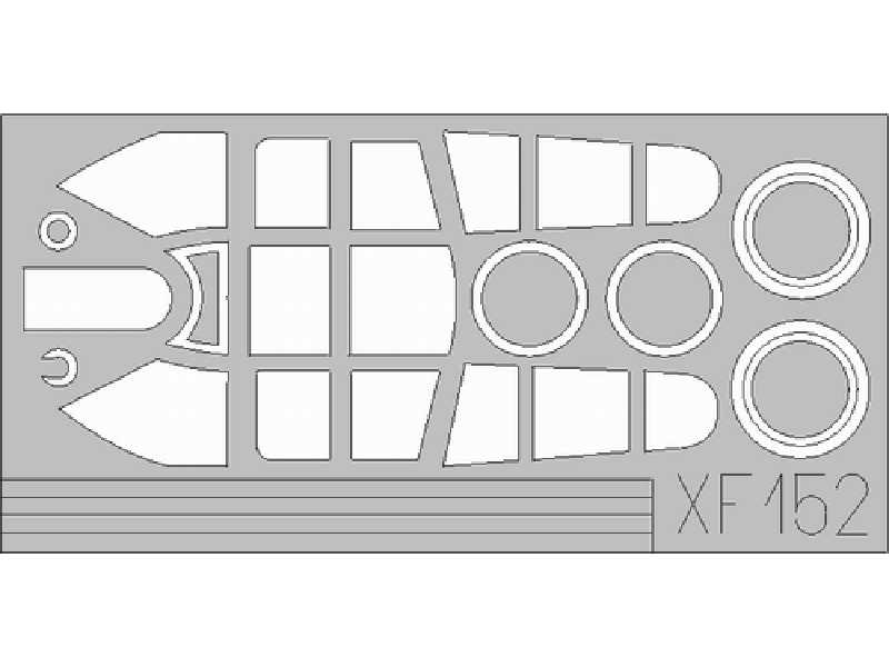 P-40K 1/48 - Amt/Ertl - maski - zdjęcie 1 P-40K 1/48 - Amt/Ertl - maski - zdjęcie 1