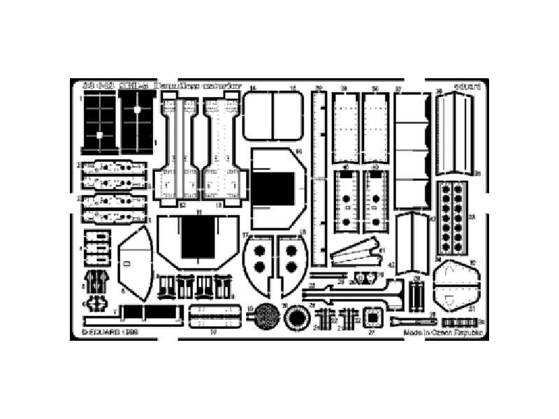  SBD-5 exterior 1/32 - Revell - blaszki - zdjęcie 1