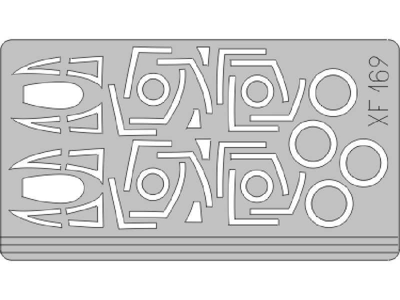  F-4J Phantom II 1/48 - Monogram - maski - zdjęcie 1