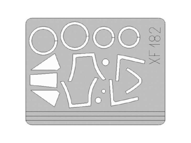 Meteor F. Mk.3 1/48 - Tamiya - maski - zdjęcie 1 Meteor F. Mk.3 1/48 - Tamiya - maski - zdjęcie 1