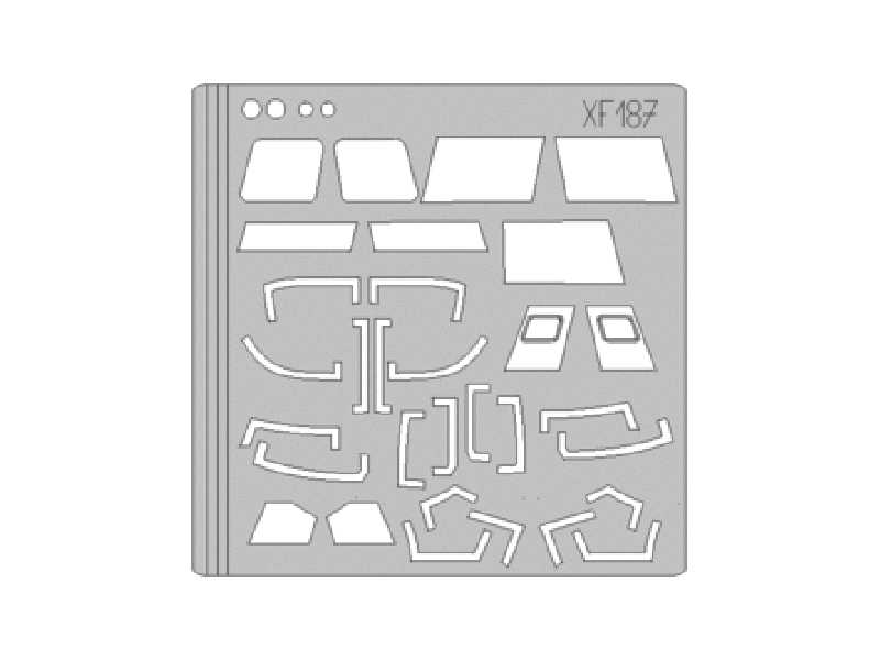SA-365N Dauphin 1/48 - Trumpeter - maski - zdjęcie 1 SA-365N Dauphin 1/48 - Trumpeter - maski - zdjęcie 1