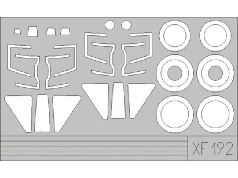  Su-25K Frogfoot 1/48 - Kovozavody Prostejov - maski - zdjęcie 1