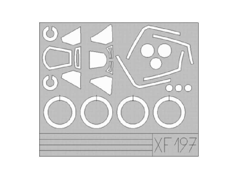  Seafire FR46/47 1/48 - Airfix - maski - zdjęcie 1