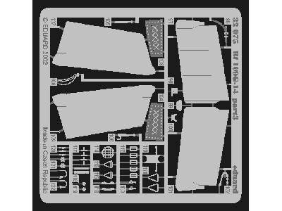  Bf 109G-14 1/32 - Hasegawa - blaszki - zdjęcie 4