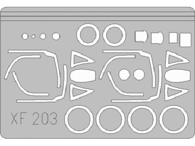  MiG-19 1/48 - Trumpeter - maski - zdjęcie 1