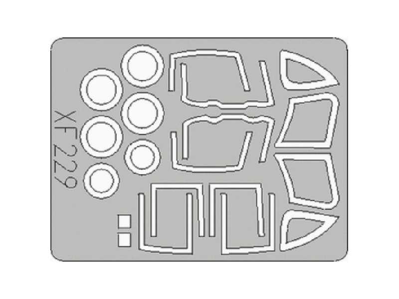 OV-1A Mohawk 1/48 - Roden - maski - zdjęcie 1 OV-1A Mohawk 1/48 - Roden - maski - zdjęcie 1