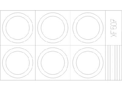  Circle 26+20mm 1/48 - maski - zdjęcie 1