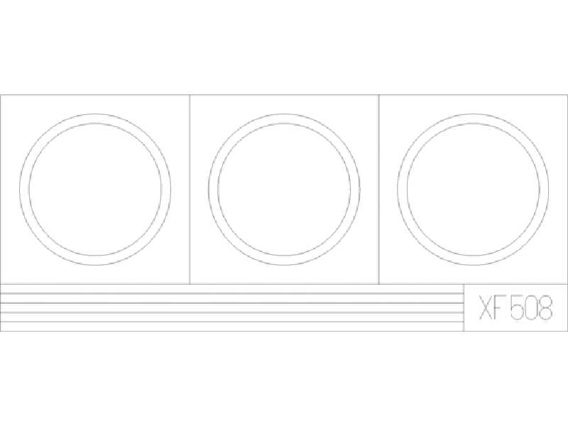  Circle 32+28mm 1/48 - maski - zdjęcie 1