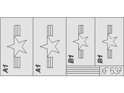  F4U Corsair Nat.  Insignia Post War 1/48 - maski - zdjęcie 1