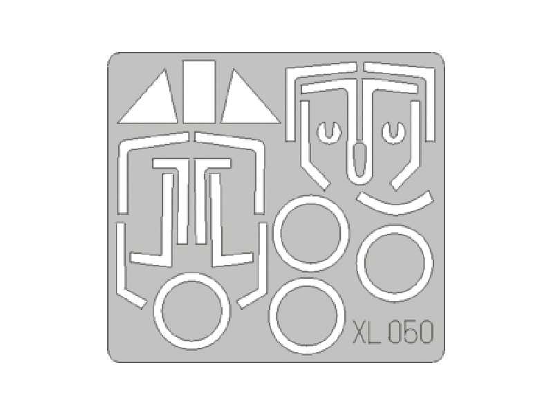 Fw 190D 1/32 - Hasegawa - maski - zdjęcie 1 Fw 190D 1/32 - Hasegawa - maski - zdjęcie 1