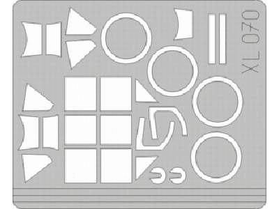  Bf 109G-6 1/32 - Hasegawa - maski - zdjęcie 1