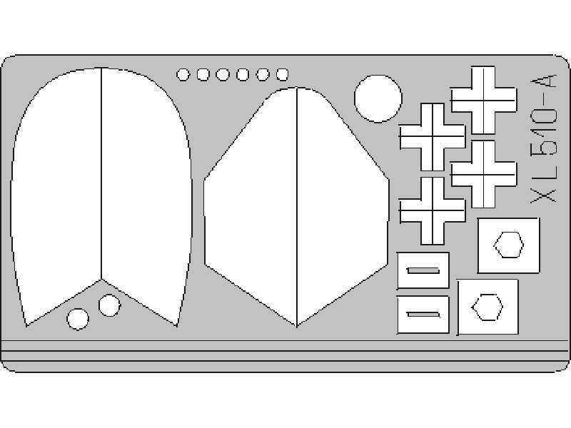  MiG-21MF antenna area 1/32 - Trumpeter - maski - zdjęcie 1