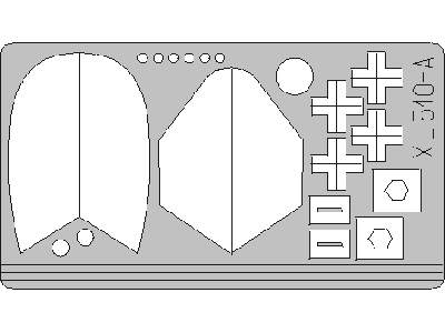  MiG-21MF antenna area 1/32 - Trumpeter - maski - zdjęcie 2