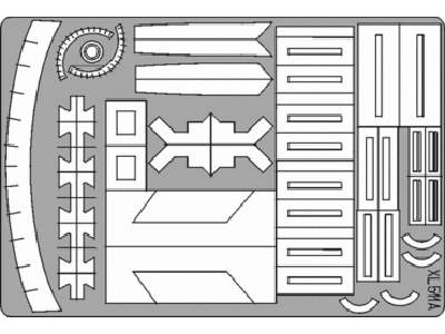  F-4 Phantom II useful areas 1/32 - Tamiya - maski - zdjęcie 1