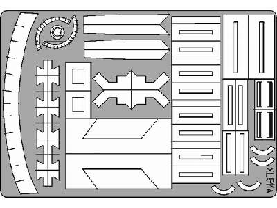  F-4 Phantom II useful areas 1/32 - Tamiya - maski - zdjęcie 2