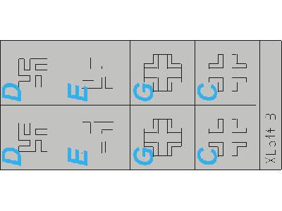  Fw 190D National Insignia 1/32 - Hasegawa - maski - zdjęcie 3