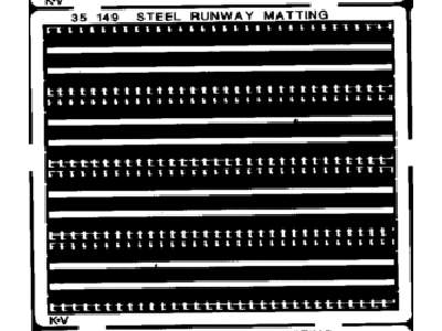  Steel Runway Matting 1/35 - Universal - blaszki - zdjęcie 1