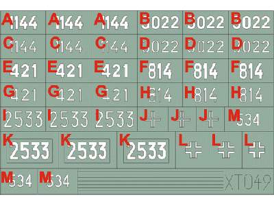  Sd. Kfz.251 Markings 1/35 - maski - zdjęcie 3