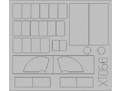  VAB 4x4x 1/35 - Heller - maski - zdjęcie 1