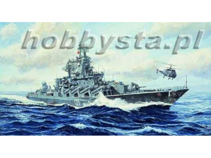 Russian Navy Slava Class Cruiser Moskva - zdjęcie 1 Russian Navy Slava Class Cruiser Moskva - zdjęcie 1