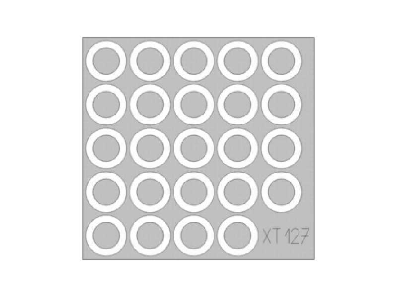 KV-1/ KV-2 wheel masks 1/35 - Eastern Express - maski - zdjęcie 1 KV-1/ KV-2 wheel masks 1/35 - Eastern Express - maski - zdjęcie 1