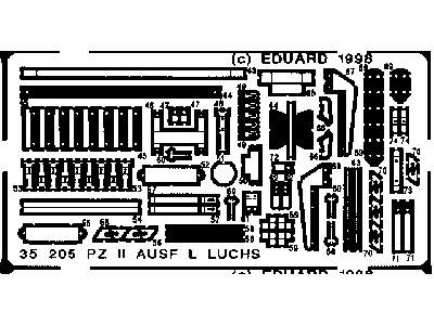  Pz. II Ausf. L Luchs 1/35 - Icm - blaszki - zdjęcie 3