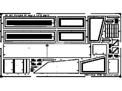  Pz. IV Ausf. J late 1/35 - Dragon - blaszki - zdjęcie 3