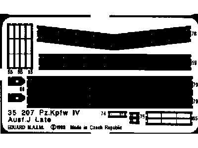 Pz. IV Ausf. J late 1/35 - Dragon - blaszki - zdjęcie 4