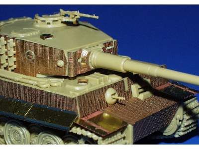  Zimmerit Tiger I 1/72 - Revell - blaszki - zdjęcie 4