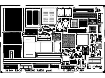  RSO/03 Towing Pak10 1/35 - Italeri - blaszki - zdjęcie 1