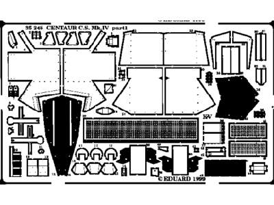  Centaur C. S. Mk. IV 1/35 - Tamiya - blaszki - zdjęcie 1