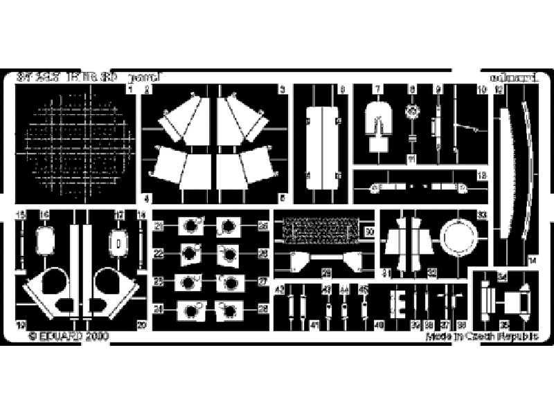  BTR-80 1/35 - Dragon - blaszki - zdjęcie 1