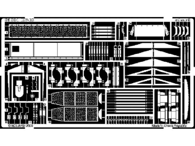  KV-1S 1/35 - Eastern Express - blaszki - zdjęcie 1