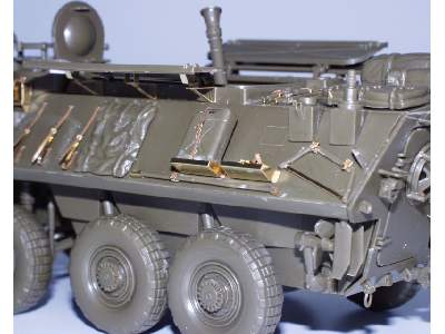  LAV-25 Mortar Carrier 1/35 - Italeri - blaszki - zdjęcie 7