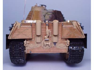  Panther Ausf. G early Zimmerit Vertical 1/35 - Tamiya - blaszki - zdjęcie 2