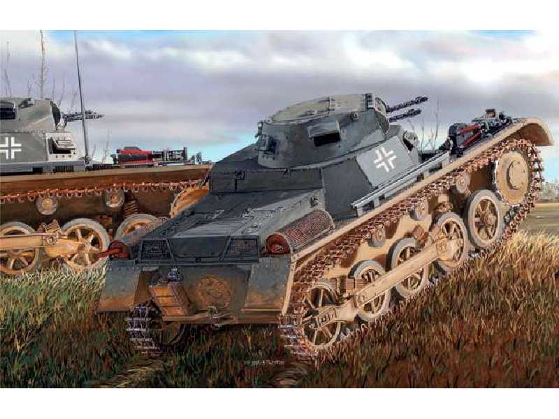 Czołg Pz.Kpfw. I Ausf.A 4.Serie/La.S. - zdjęcie 1 Czołg Pz.Kpfw. I Ausf.A 4.Serie/La.S. - zdjęcie 1