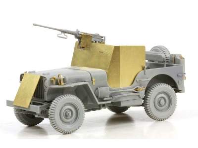 Jeep opancerzony 1/4 Ton 4x4 Truck z karabinem maszynowym - zdjęcie 4