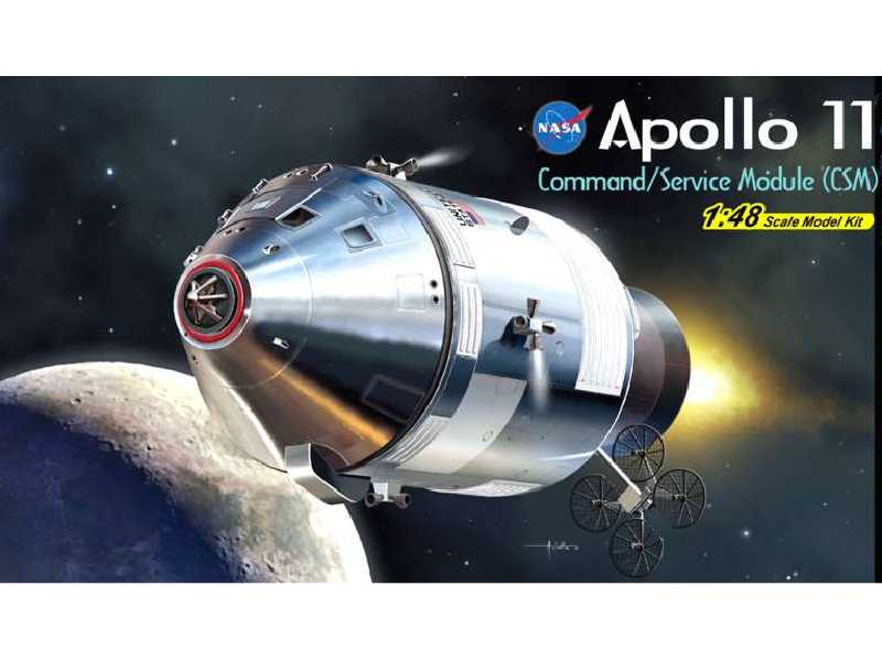 Apollo 11 Moduł Dowodzenia/Serwisowy CSM - zdjęcie 1