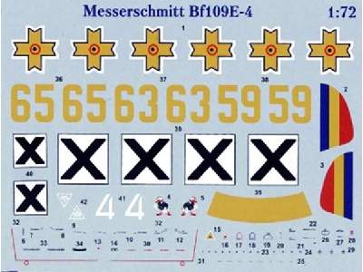 Messerschmitt Bf-109 E4 myśliwiec - zdjęcie 4